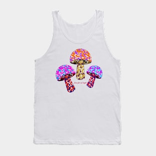 Spotted mushrooms Tank Top